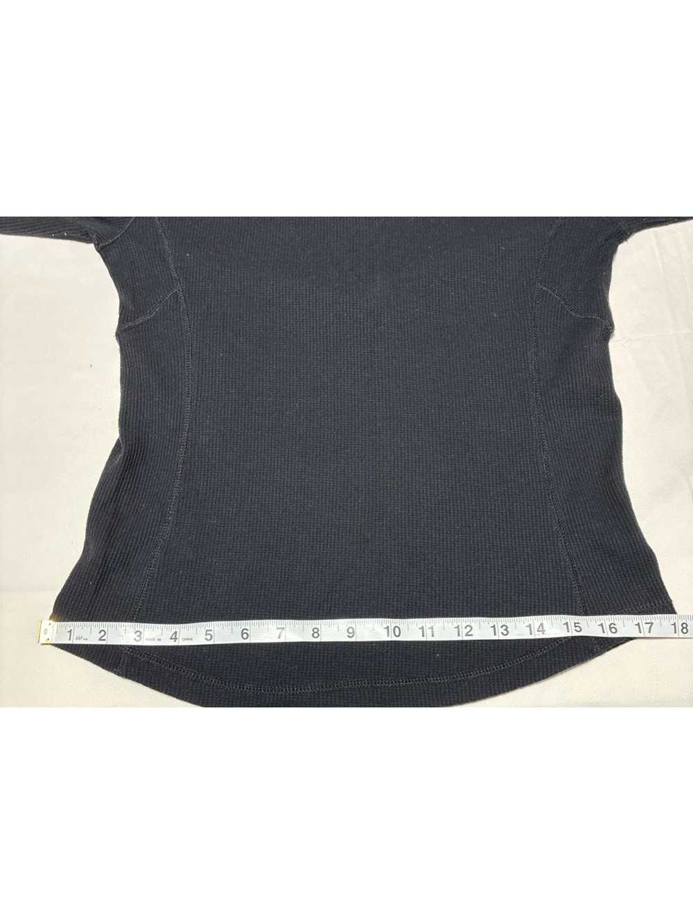Vintage Lauren Ralph Lauren Sweater Womens L Gray Knit Ribbed Mock Neck 1/4 Zip - Picture 10 of 12
